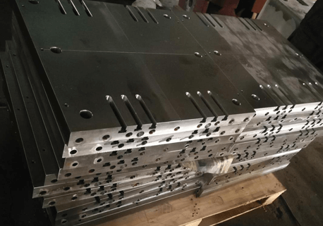 صفحه گرمایش با اسلات T صفحه گرمایش با اسلات T