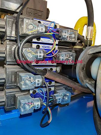 دستگاه ولکانایزر لاستیکی باز خودکار کنترل PLC